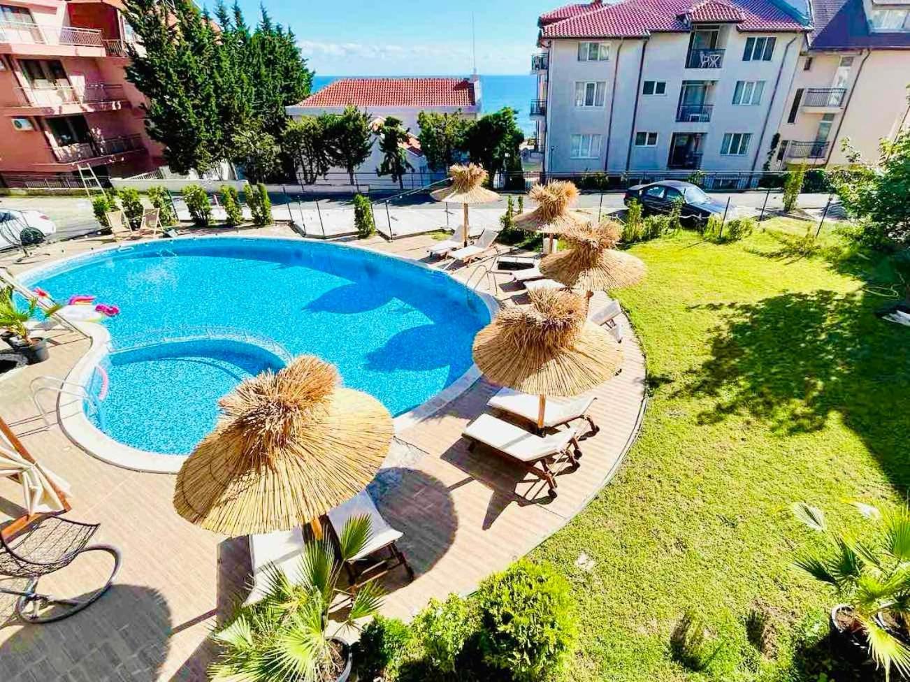 Larenta Sveti Vlas, Ulitsa Cherno More 12 Exterior foto